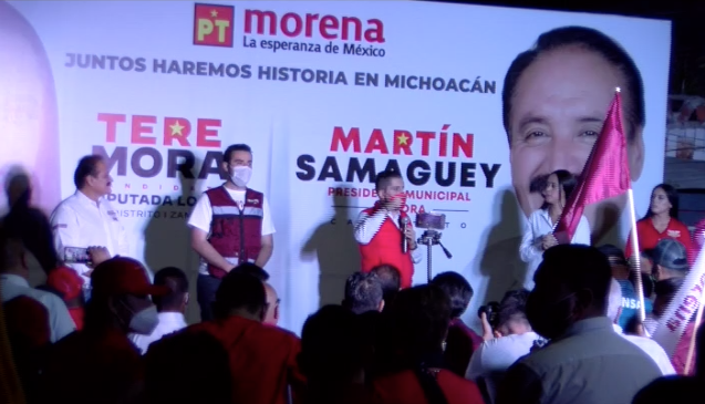 Martín Samaguey y Tere Mora arracan campaña a la Presidencia Municipal y Diputación Local