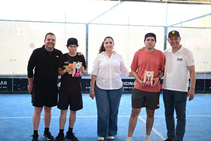 Torneo de Pádel del DIF Zamora alcanzó su meta a favor de familias vulnerables