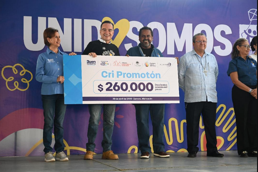 Carlos Soto inaugura con primer donativo la edición 28 del PROMOTÓN en Zamora