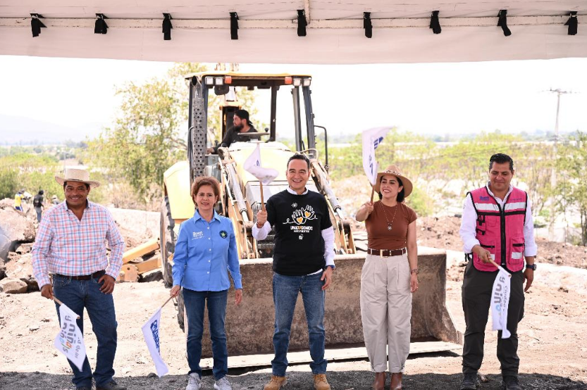 Avanza segunda etapa del panteón municipal en Ario de Rayón