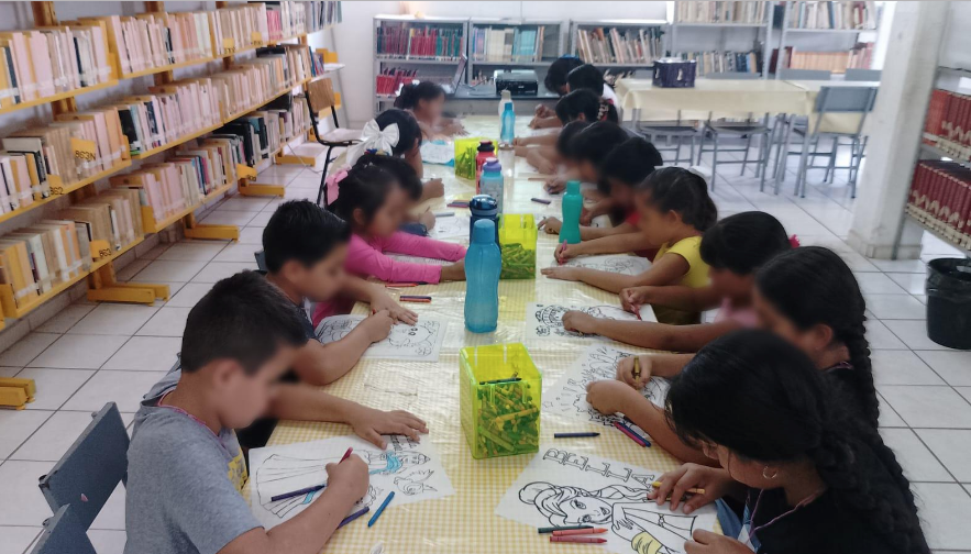 Buen Gobierno festeja Día del Niño en bibliotecas