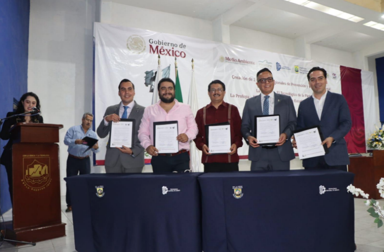 Firma Karlo Samaguey convenio con la PROFEPA; Instalarán en el Tecnológico de Zamora Centro Regional de Prevención y Calidad Ambiental
