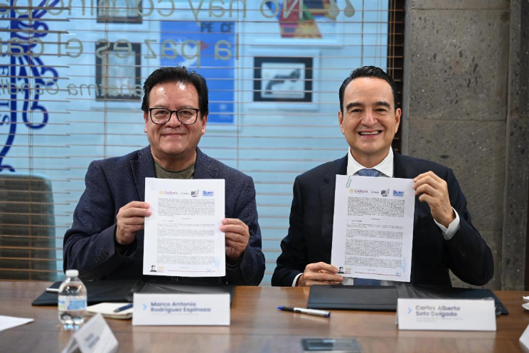 Carlos Soto firmó convenio con el INAH para fortalecer la preservación del patrimonio histórico de Zamora