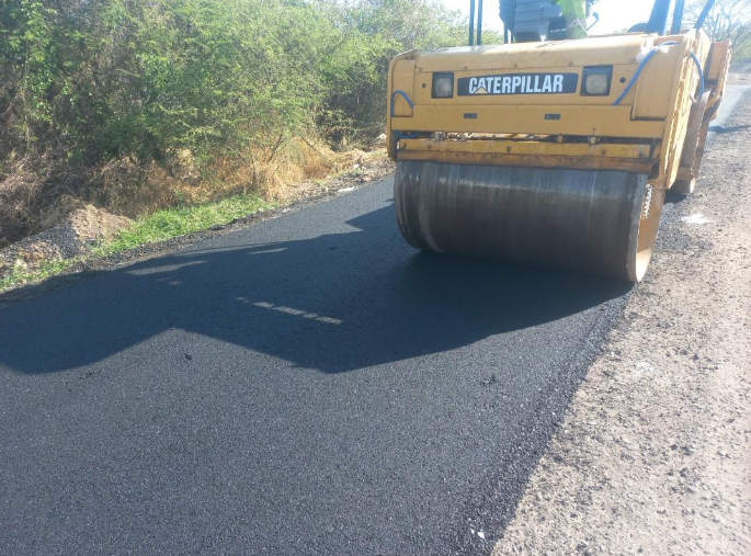 El Buen Gobierno concluyó la primera etapa de pavimentación del acceso al Relleno Sanitario