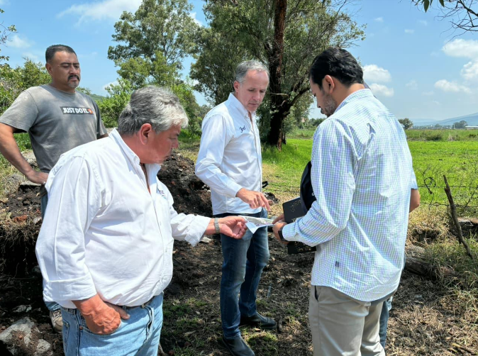 Dan seguimiento a acciones para fortalecer la infraestructura hidráulica en Villa Fuerte
