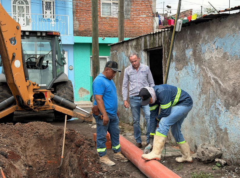 SAPAZ fortalece infraestructura sanitaria en la colonia La Libertad