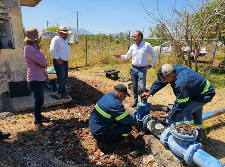 Mantenimiento en equipo de bombeo provocará baja presión de agua en tres colonias de Zamora