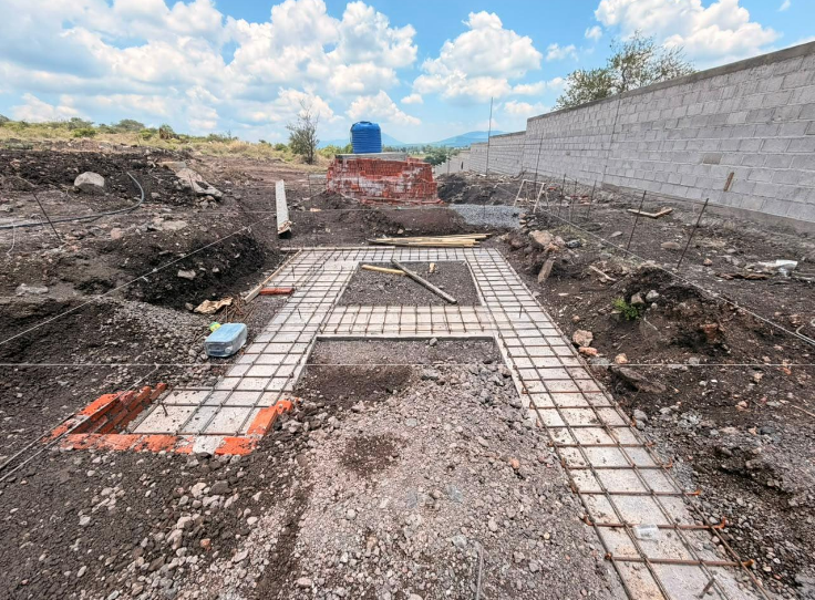 La segunda etapa del nuevo panteón de Ario de Rayón registra un avance del 50 por ciento