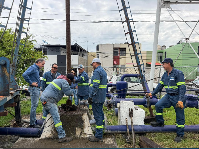 SAPAZ realiza mantenimiento a pozo de Arboledas 2ª Sección para fortalecer el suministro de agua potable