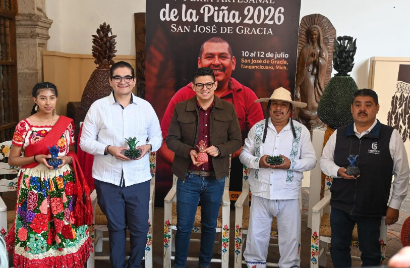 Anuncian la V Feria de la Piña y el XXXIII Concurso Local Artesanal de Alfarería en San José de Gracia. 