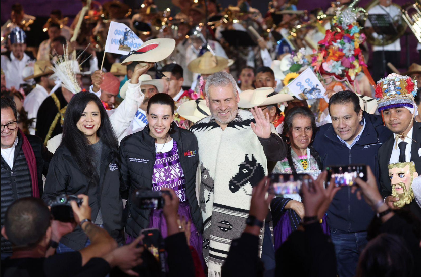 Identidad y orgullo cobran vida en las Yacatas de Tzintzuntzan, el corazón arqueológico del estado