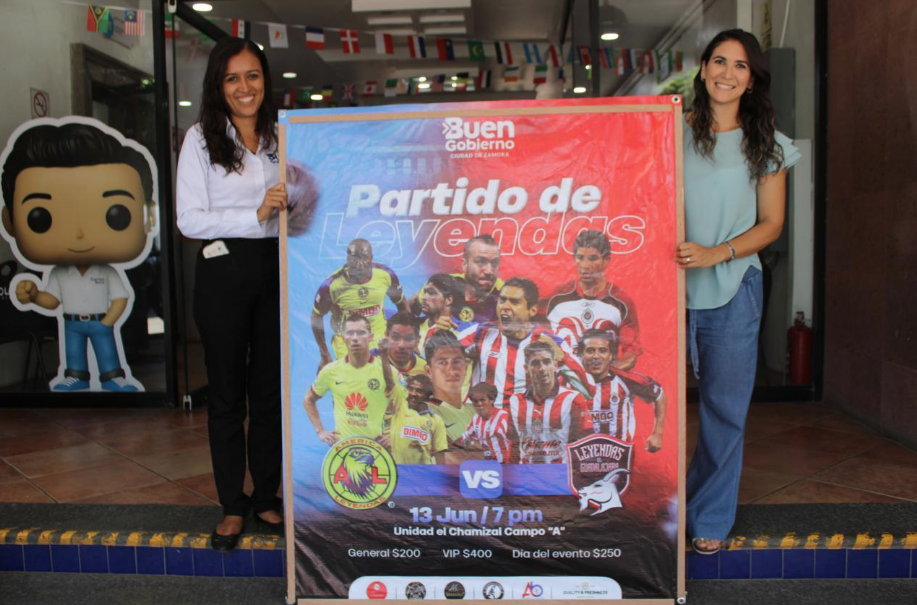 Zamora se alista para vivir el “Partido de Leyendas” entre Chivas y América