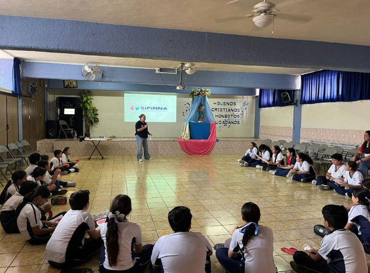 SIPINNA Zamora impulsó acciones de prevención del bullying en el Colegio Auxilio