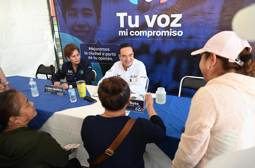 Buen Gobierno llevó programa “Tu Voz mi Compromiso” a colonia Lázaro Cárdenas