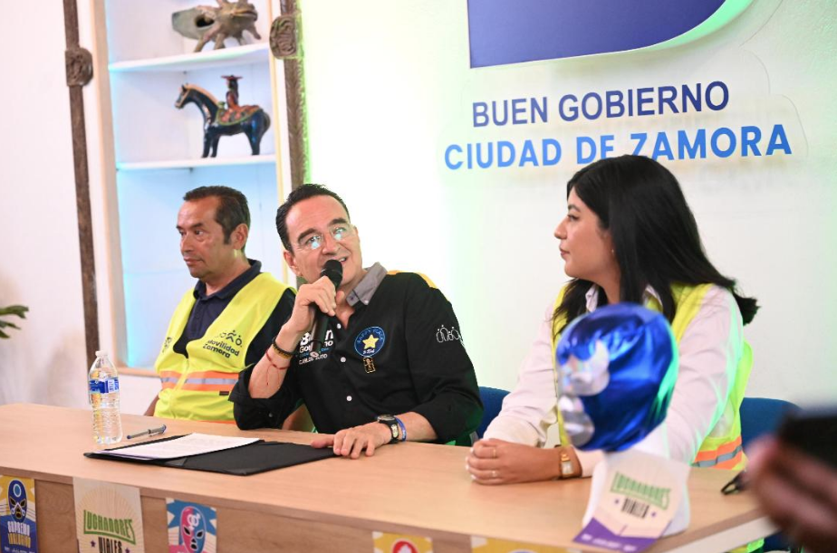 Presentan campaña “Luchadores Viales” para impulsar la seguridad y movilidad responsable en Zamora
