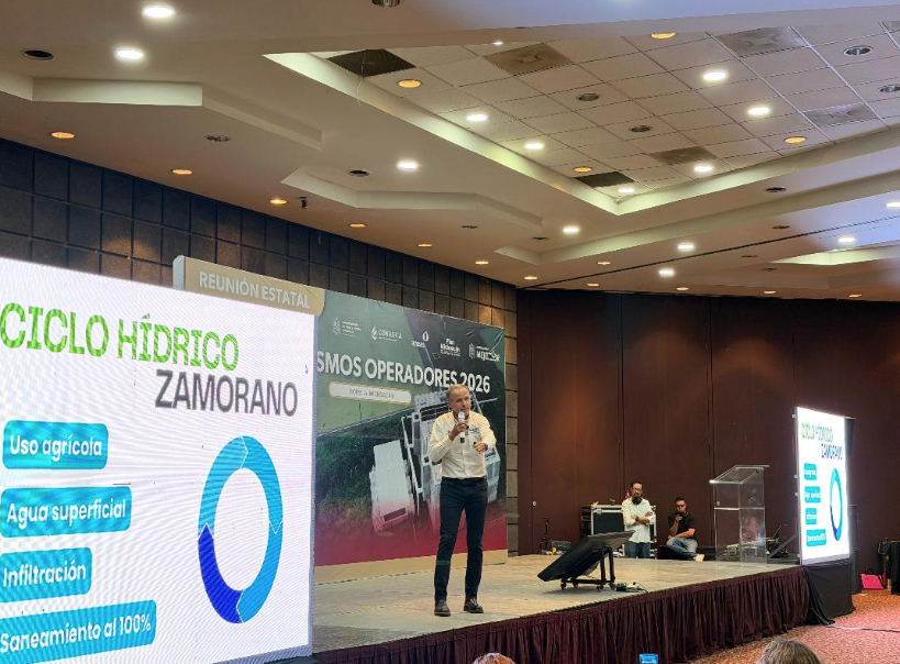 SAPAZ Zamora destaca en reunión estatal por modelo integral de gestión del agua