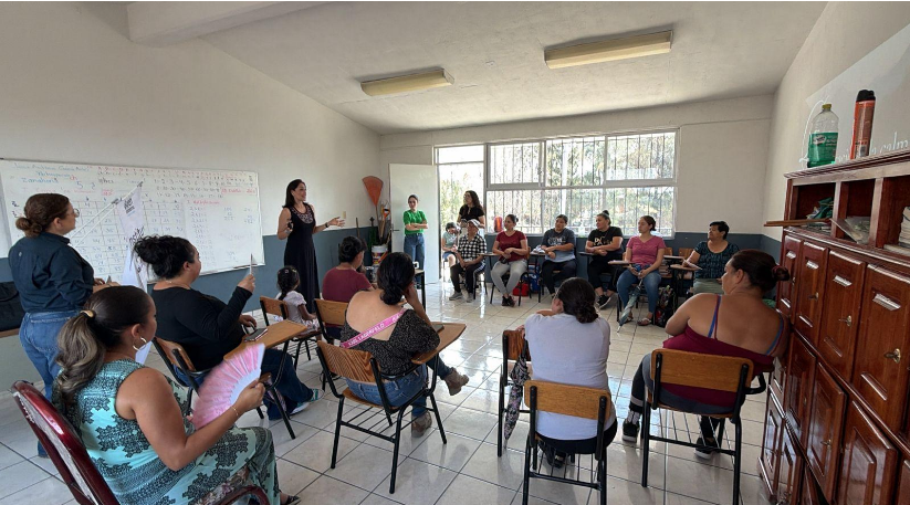 Promueven reconocimiento del trabajo doméstico y de cuidados entre mujeres de El Cerrito de Catipuato