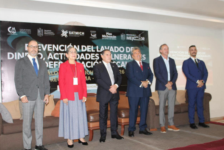 Zamora alberga ponencia sobre prevención del lavado de dinero y defraudación fiscal