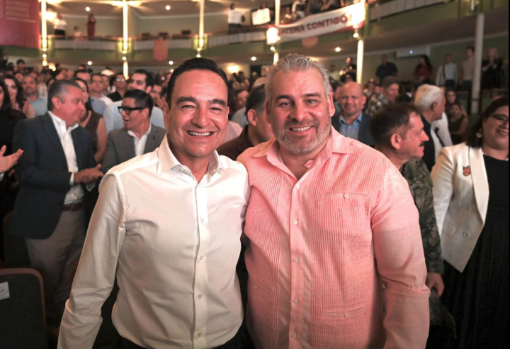 Carlos Soto acompañó a Alfredo Ramírez Bedolla en su Quinto Informe de Gobierno