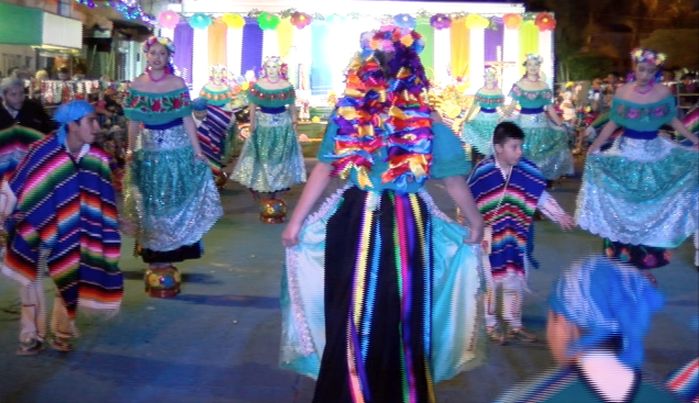 Las Guarecitas de Galena, bailan a la Virgen de Guadalupe