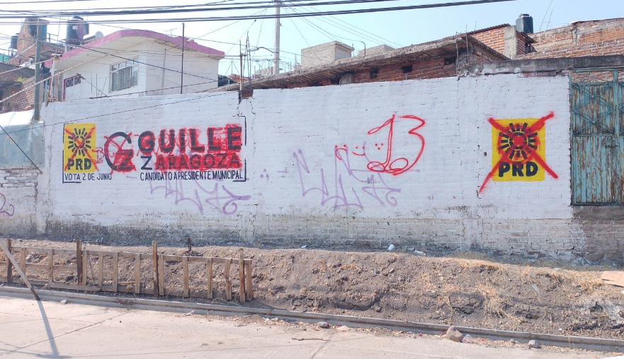 Guille Zaragoza denuncia actos vandálicos y guerra sucia en su contra