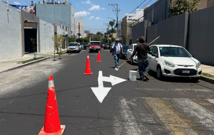 Modificaron la circulación en la glorieta de El Pregonero para agilizar el transito vehícular