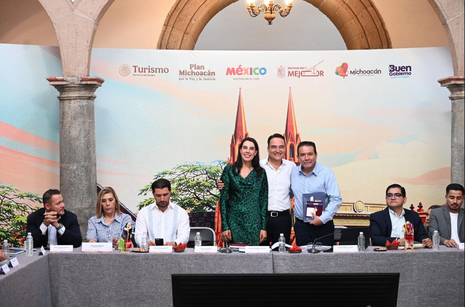 Carlos Soto recibió en Zamora a la Secretaria de Turismo federal Josefina Rodriguez