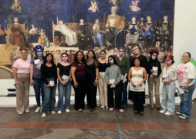 Capacitan a mujeres de Zamora con taller gratuito de maquillaje de catrinas