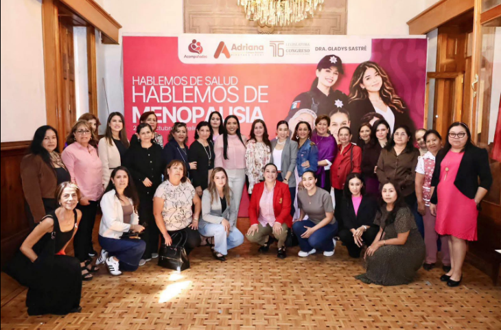 Adriana Campos Huirache llama a fortalecer la atención a las mujeres durante la menopausia